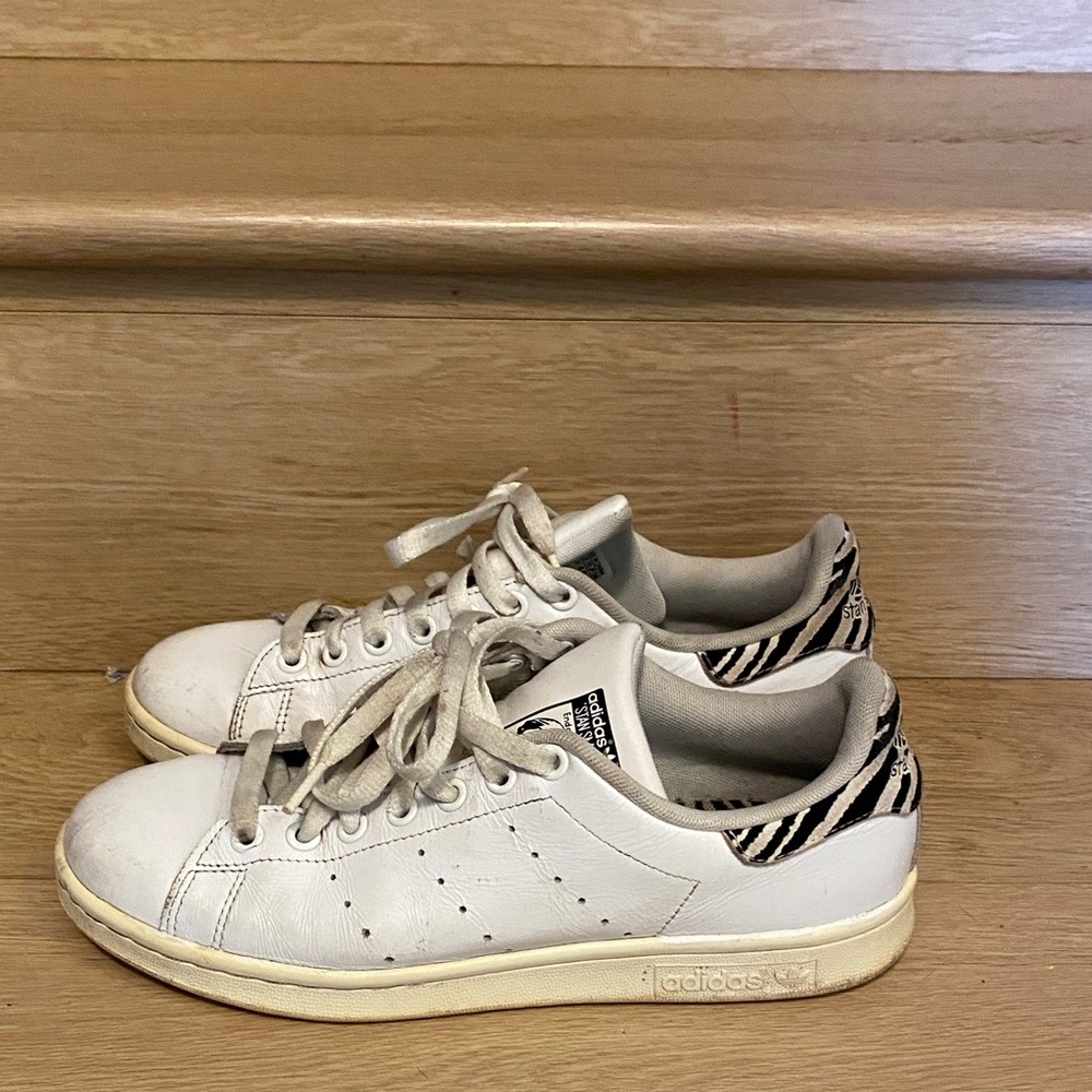 Adidas Stan smith Sneakers with Zebra Accent